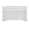 Global Furniture Usa Traditional Glam Croc Pompei Metallic White Dresser 1446 - alternate 1